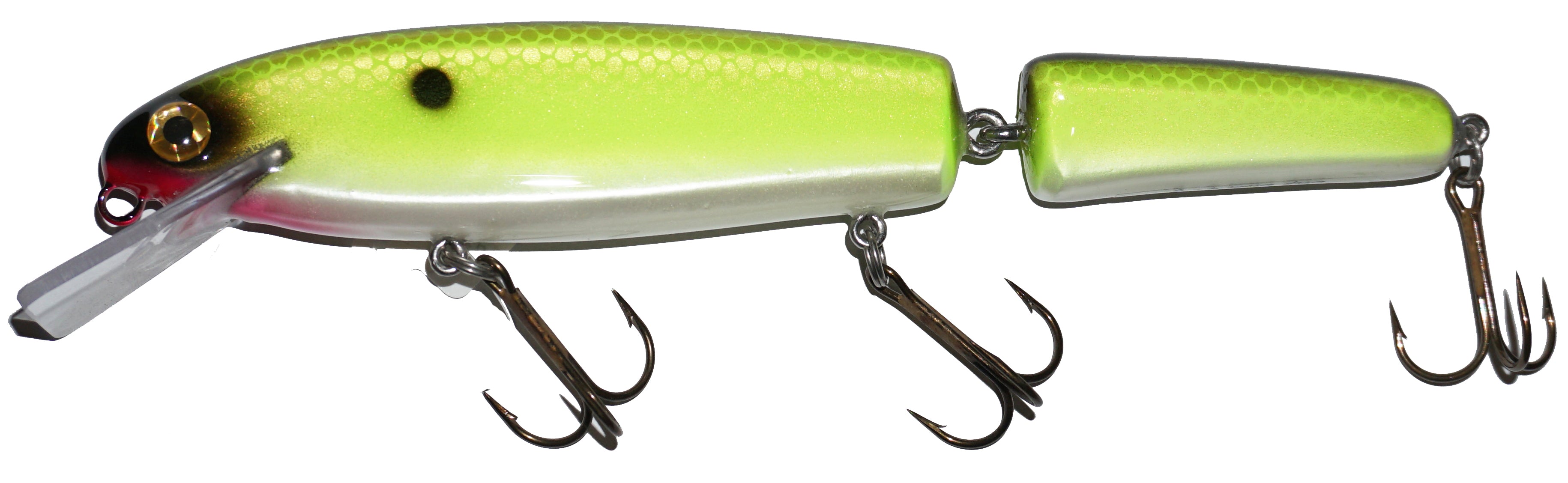 Big Fork Deep Twitch Darter Bait Crankbait Jointed Fishing Lure for Bass, Walleye & Pike - Perfect for Freshwater & Saltwater Angling