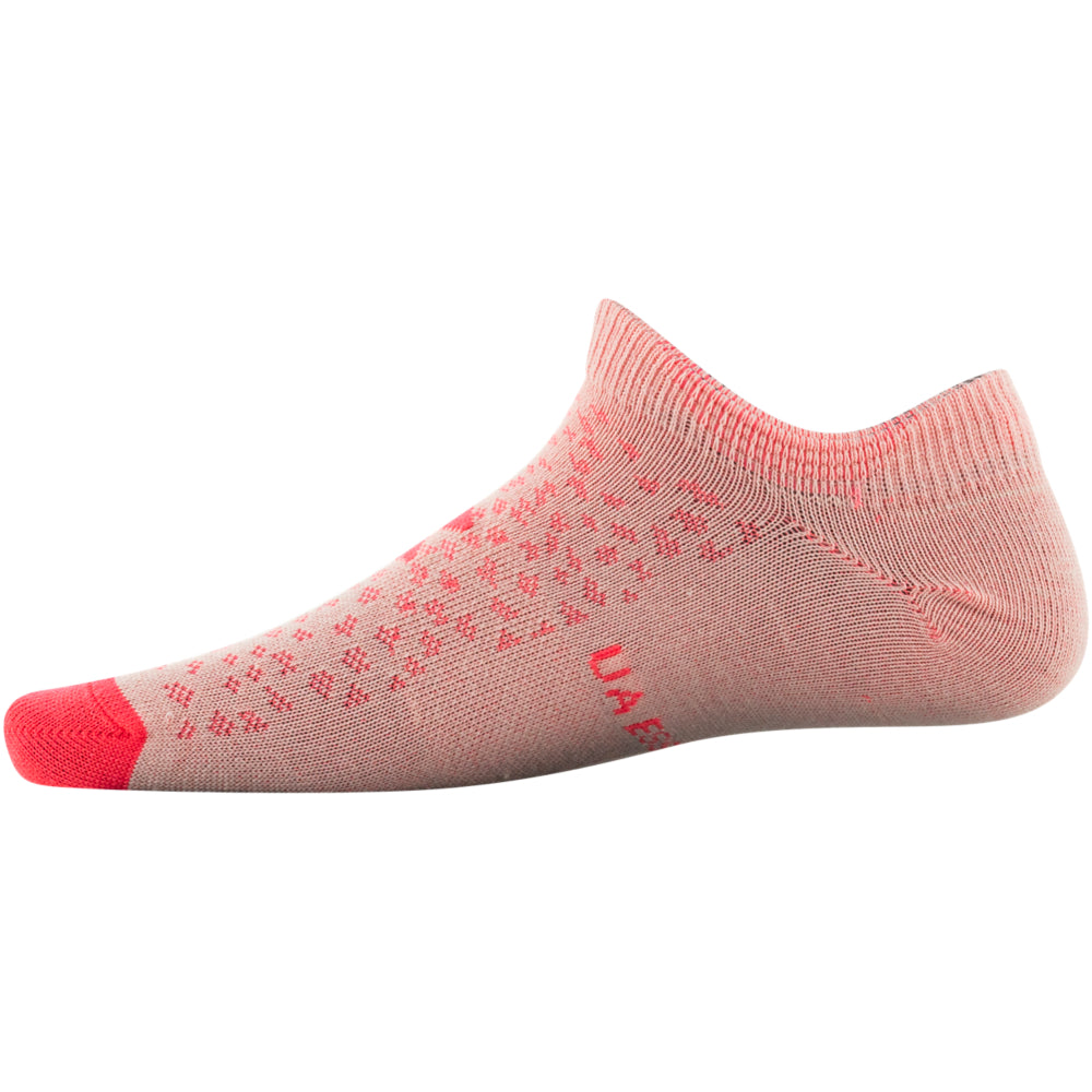 Under Armour Youth Essential No Show Socks 6-Pack for Girls - Breathable & Cushioned Athletic Socks for Running, School & Everyday Comfort