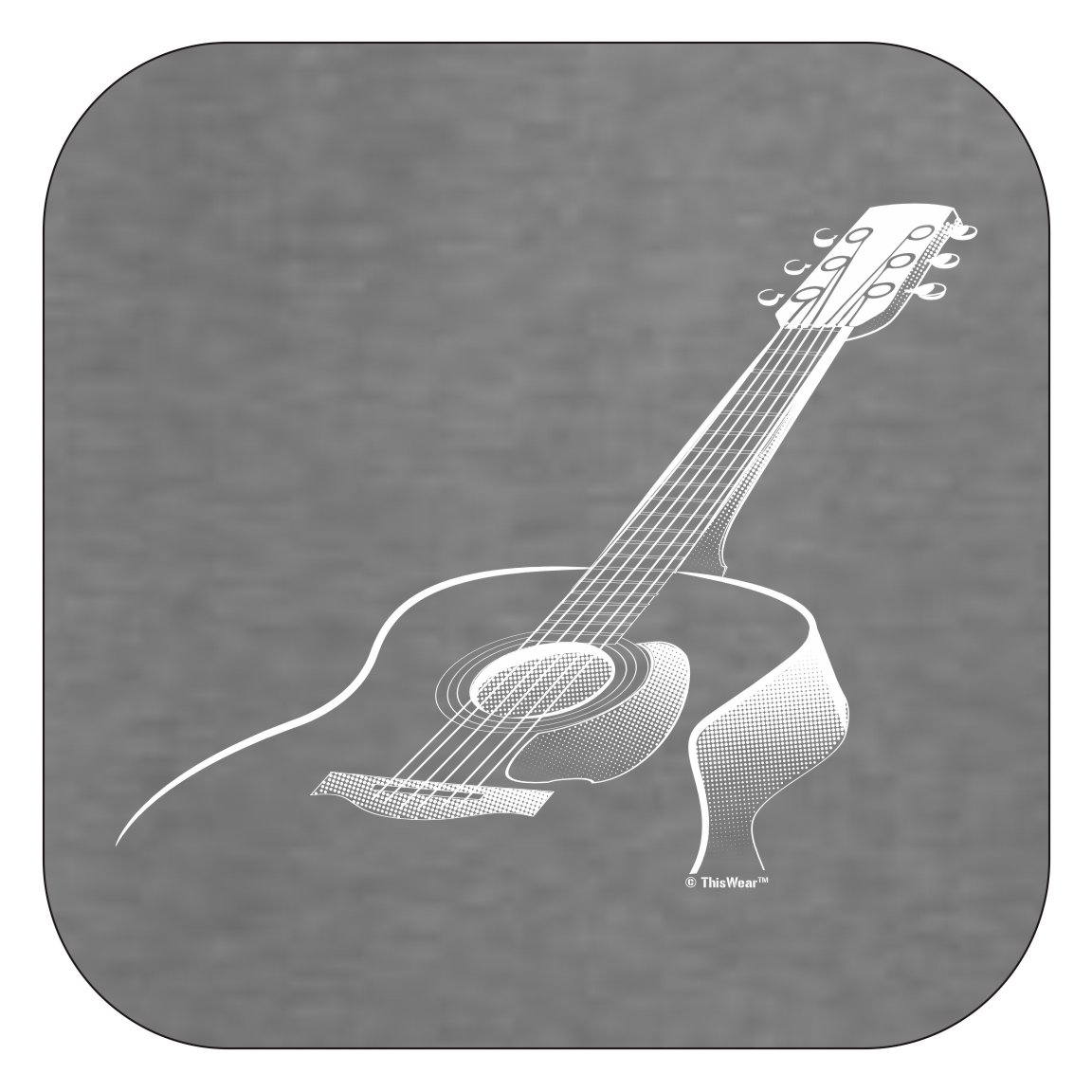 3D Acoustic Guitar Music Themed Long Sleeve T-Shirt for Men & Women | Unique Music Lover Gifts & Band Merch | Perfect for Concerts, Gigs & Casual Wear