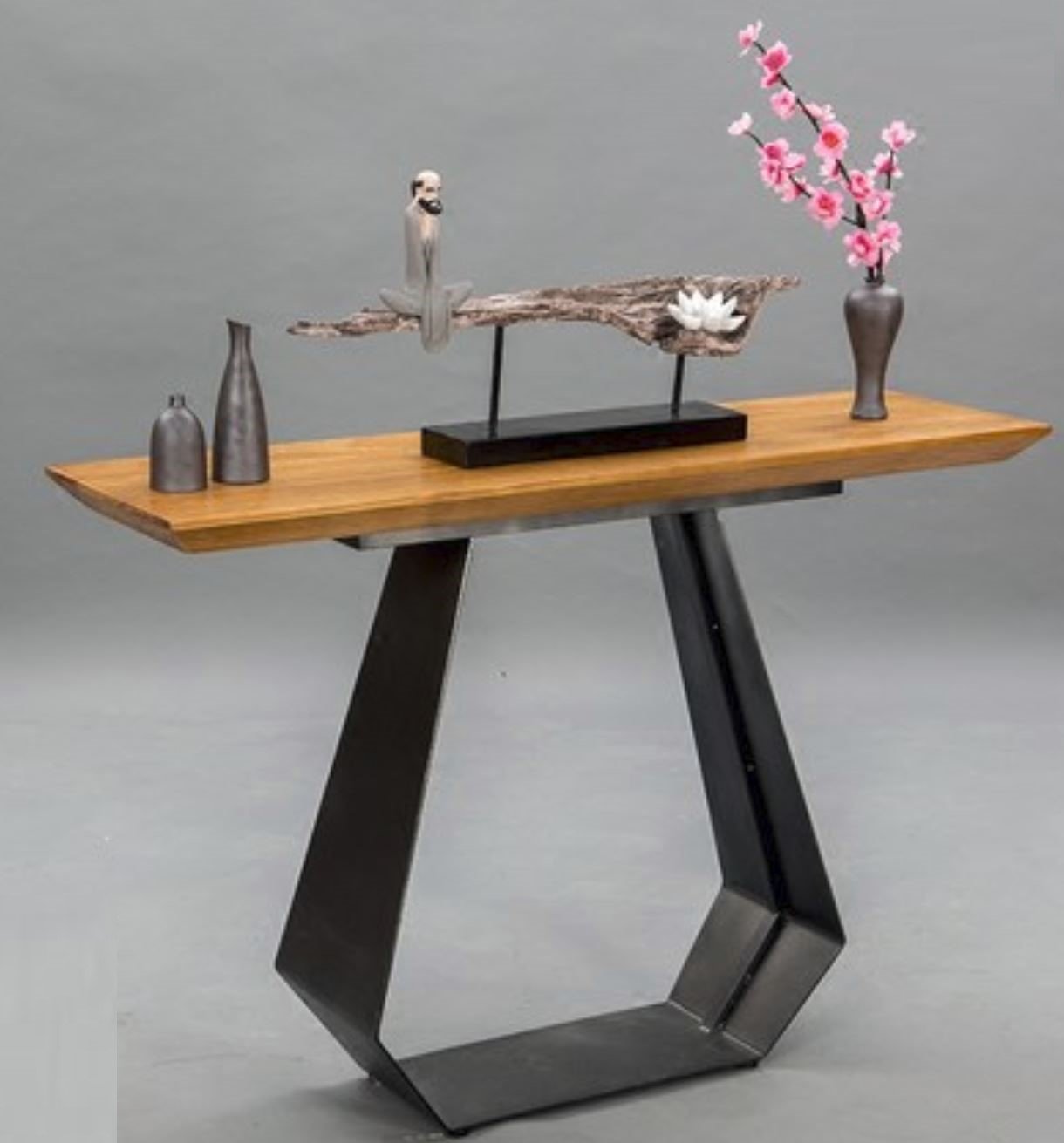 Modern Madison Hallway Console Table - Entryway Sofa Table with Storage Shelf for Small Spaces | Perfect for Home, Office, Apartment Decor