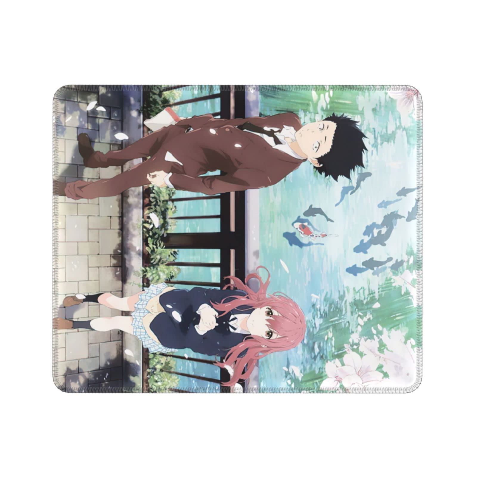 Silent Voice Anime Mouse Pad - Waterproof Non-Slip Rubber Gaming Mouse Mat for Office & Home Use | Perfect for PC, Laptop, Workstation & Gaming Setup