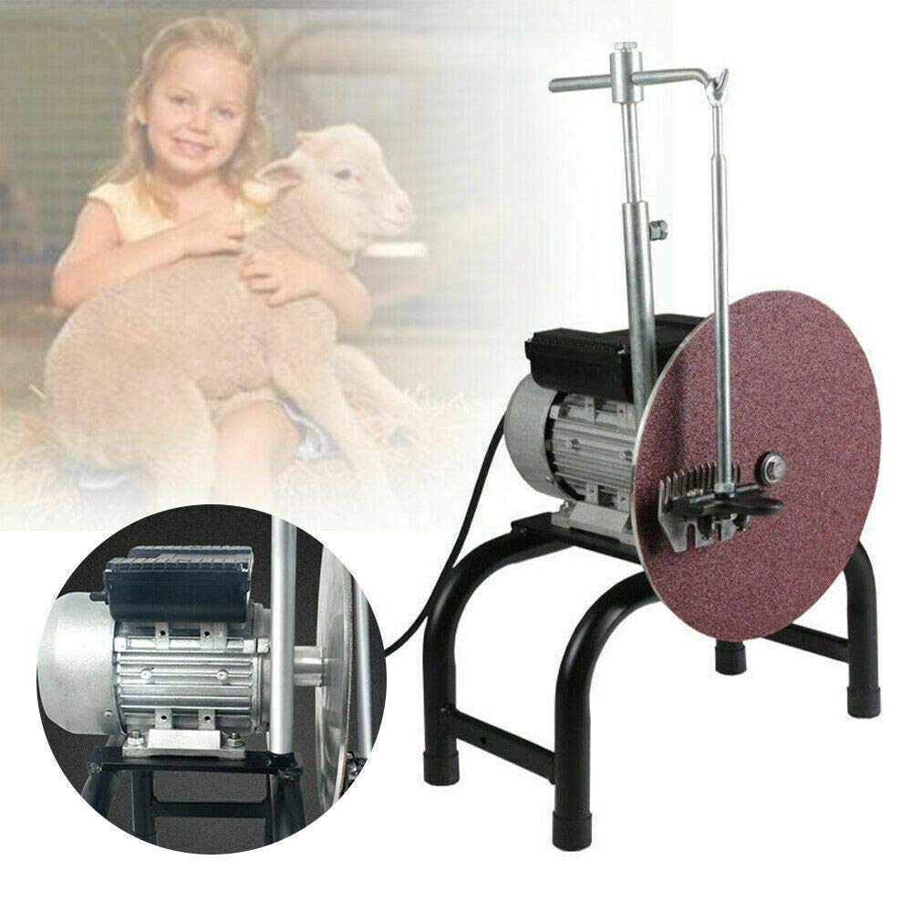 Electric Grinder for Sheep & Goat Shearing - 110V 480W Blade Sharpener & Wool Scissors Grooming Machine | Perfect for Professional Animal Grooming & Farm Maintenance