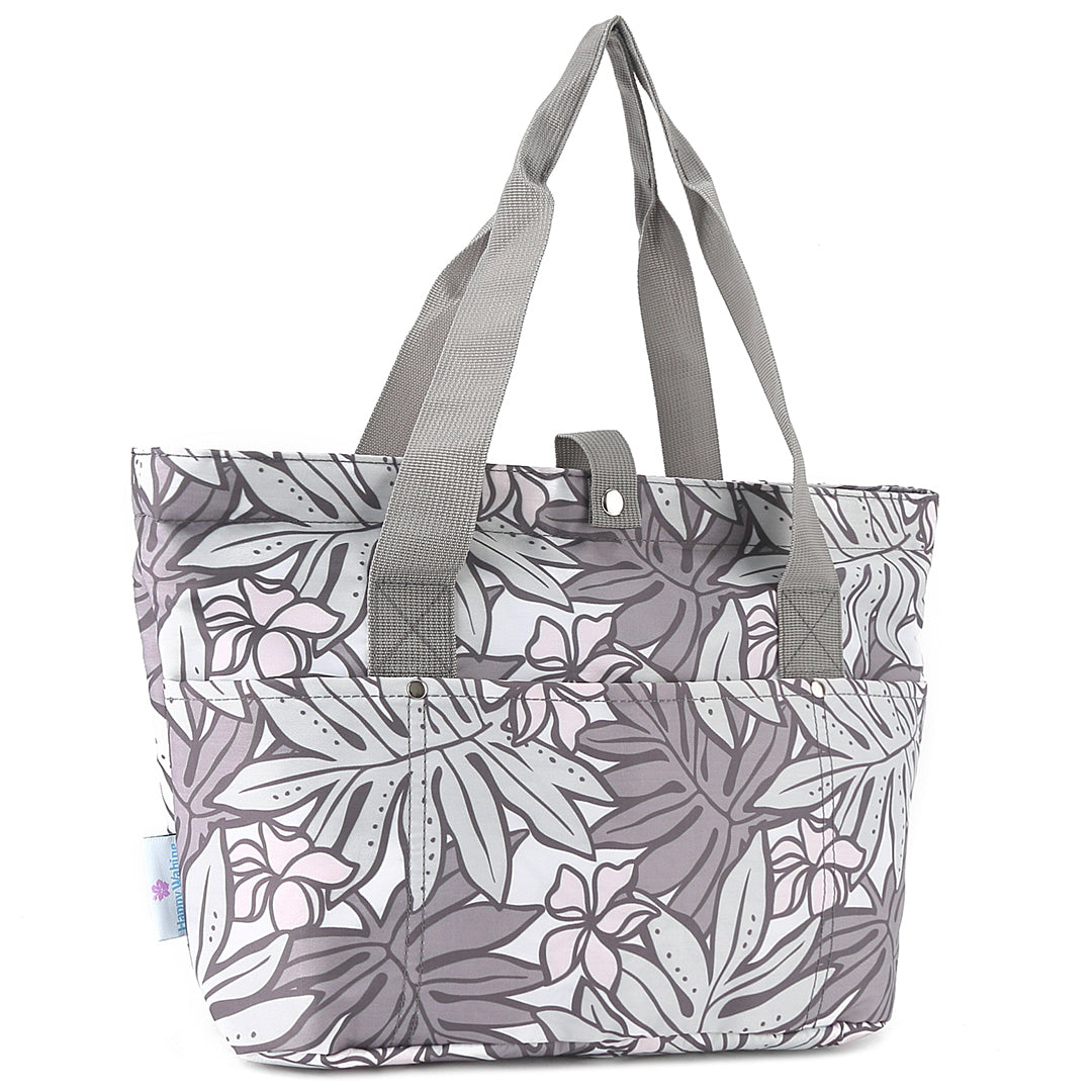 Stylish Compact Tote Bag in Jade & Grey - Perfect for Work, Travel, and Everyday Use