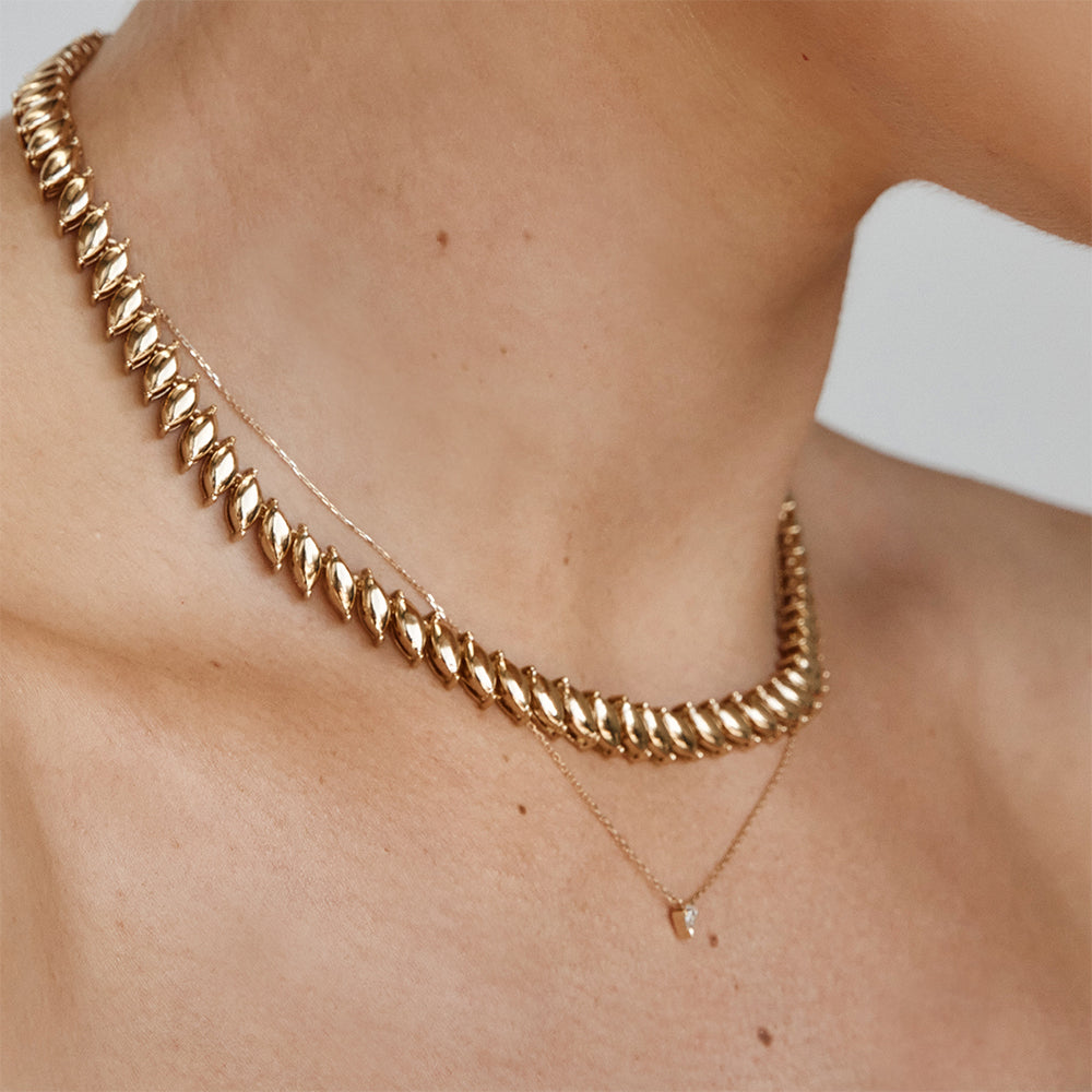 San Marco Gold Kite Necklace - Elegant 14K Gold Pendant for Women - Perfect for Gifts, Anniversaries & Everyday Wear