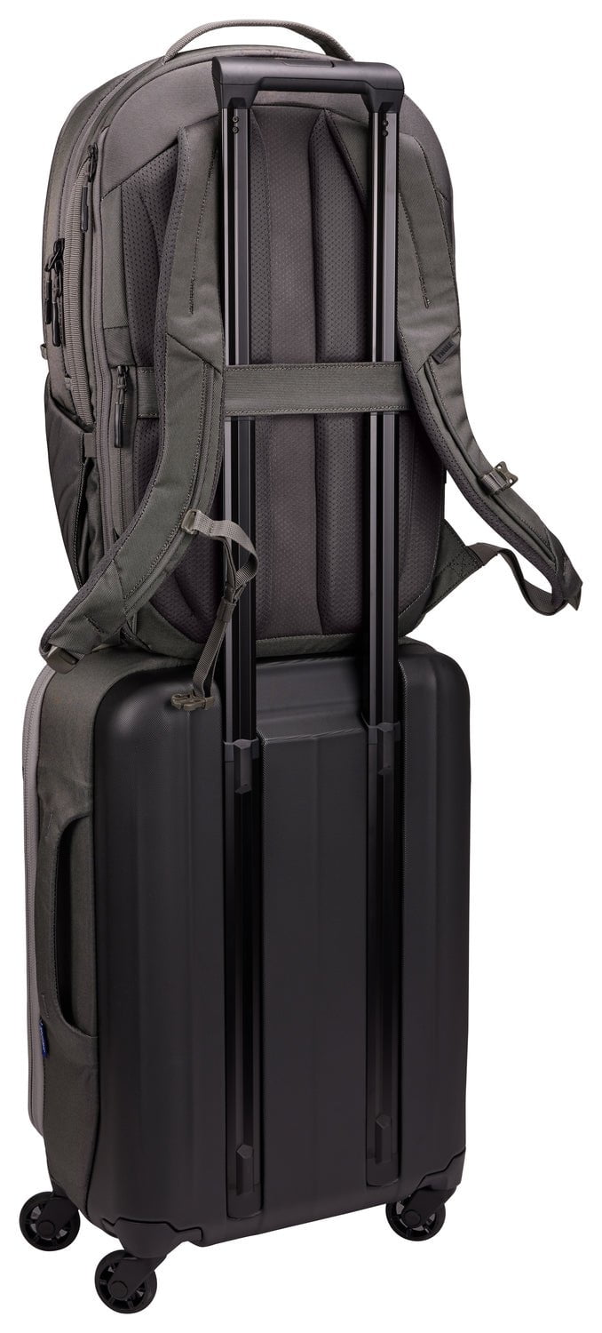 Thule Subterra 2 27L Laptop Backpack - Durable Travel & Work Backpack for Men & Women, Water-Resistant Vetiver Gray - Perfect for Commuting, Business Trips & College Use