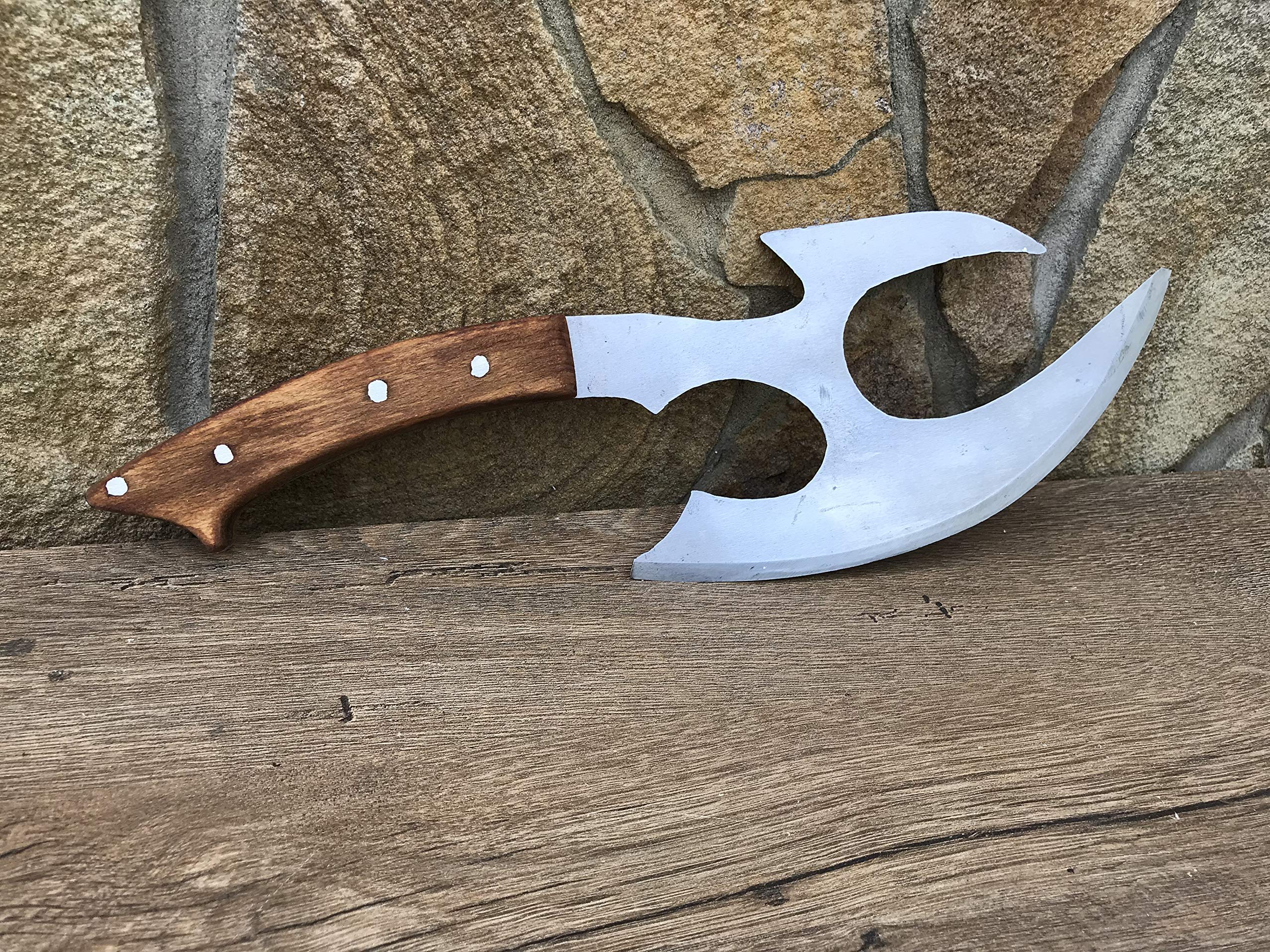 Premium Viking Knife & Axe Set - Kitchen Knife, Culinary Knife, BBQ Knife, Iron Gifts for Men - Perfect for Outdoor Cooking, Camping, and Manly Culinary Adventures