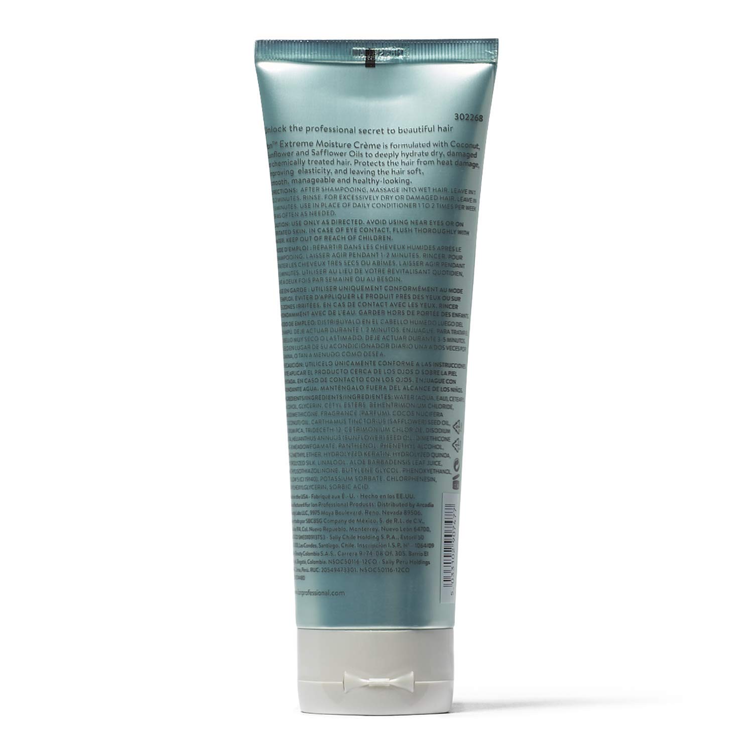 ION Extreme Moisture Creme Conditioner - 71ml | Deep Hydrating Hair Treatment for Dry & Damaged Hair | Salon-Quality Conditioning at Home
