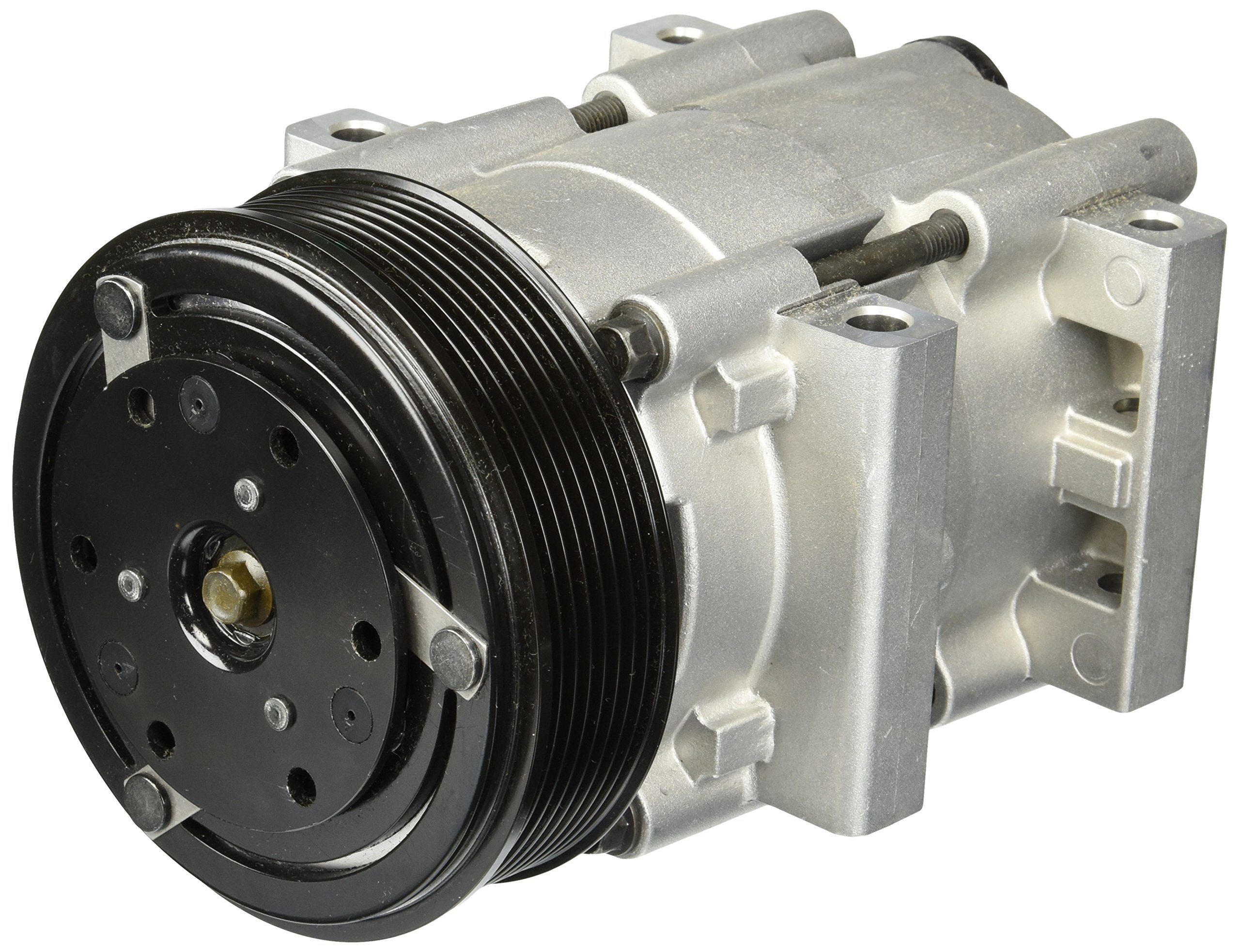 Denso NEW 471-8124 AC Compressor with Clutch - High-Performance Auto Air Conditioning Replacement Part for Smooth Cooling in Cars & Trucks