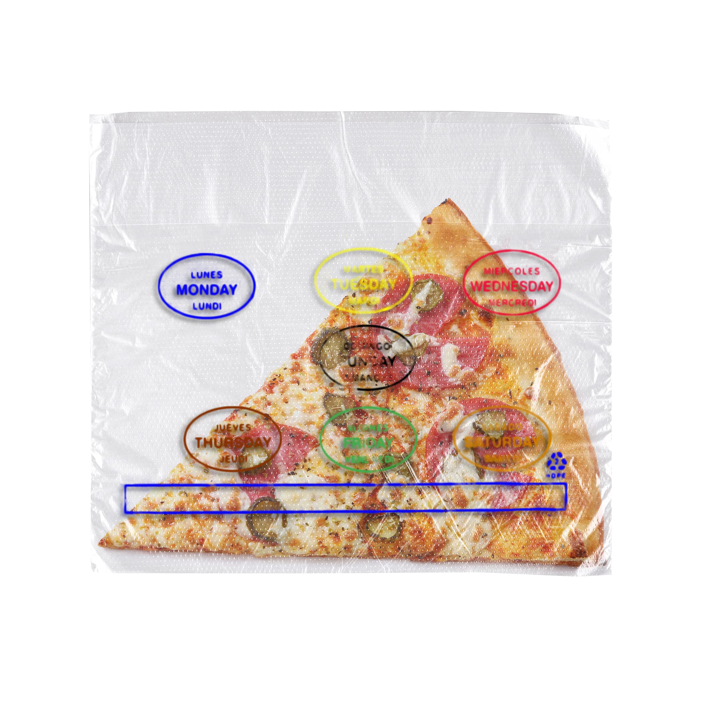 APQ 1000 Pack Portion Control Bags 10x8.5 Inch - Ultra Thin 0.50 Mil Saddle Pack Bags | Food Storage & Packing Bags | Lip & Flip Design Polyethylene Bags for Restaurants, Catering & Food Service Industry | Perfect for Meal Prep, Takeout & Bulk Food Storage