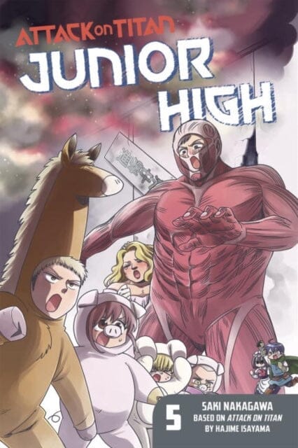 Attack On Titan: Junior High Vol. 5 Manga by Hajime Isayama - Perfect for Anime Fans & Collectors | Great Gift for Teens & Young Adults