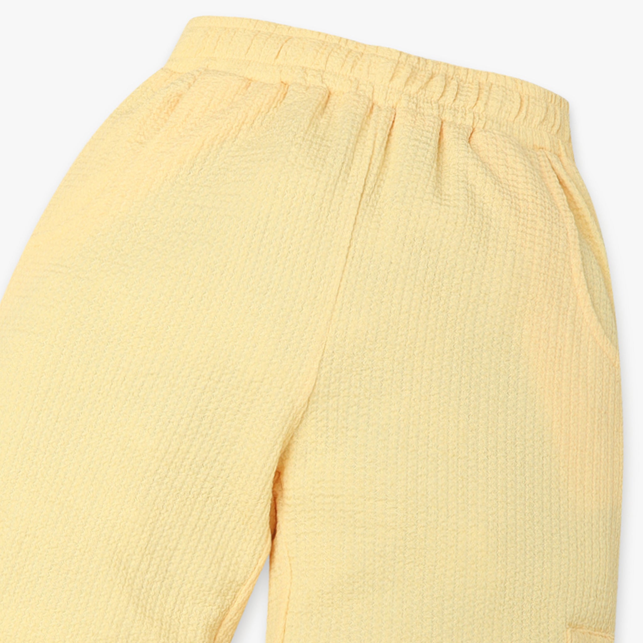 Girls Wide Leg Mid Rise Solid Full Length Trackpants - Comfortable Athletic Joggers for School, Sports & Casual Wear
