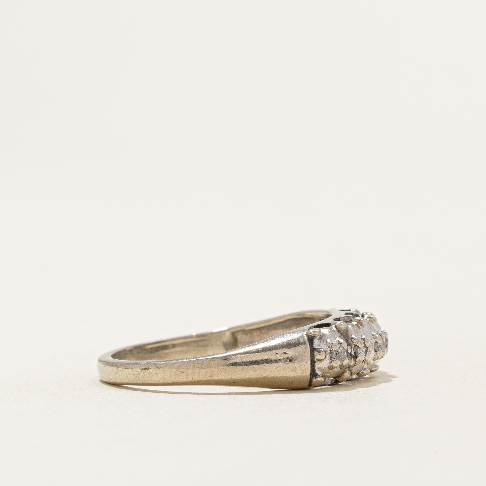 0.06ctw Diamond Accent Ring - Size 7 | Elegant & Sparkling Jewelry for Women | Perfect for Weddings, Anniversaries & Special Occasions