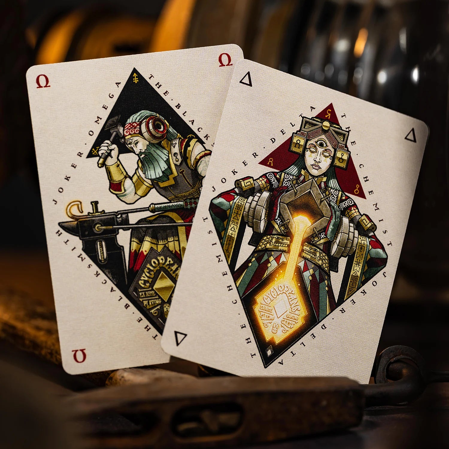 Premium Cyclopeans Cyrconium Playing Cards - Elegant & Durable for Poker, Magic Tricks & Cardistry | Perfect for Game Nights & Professional Performances