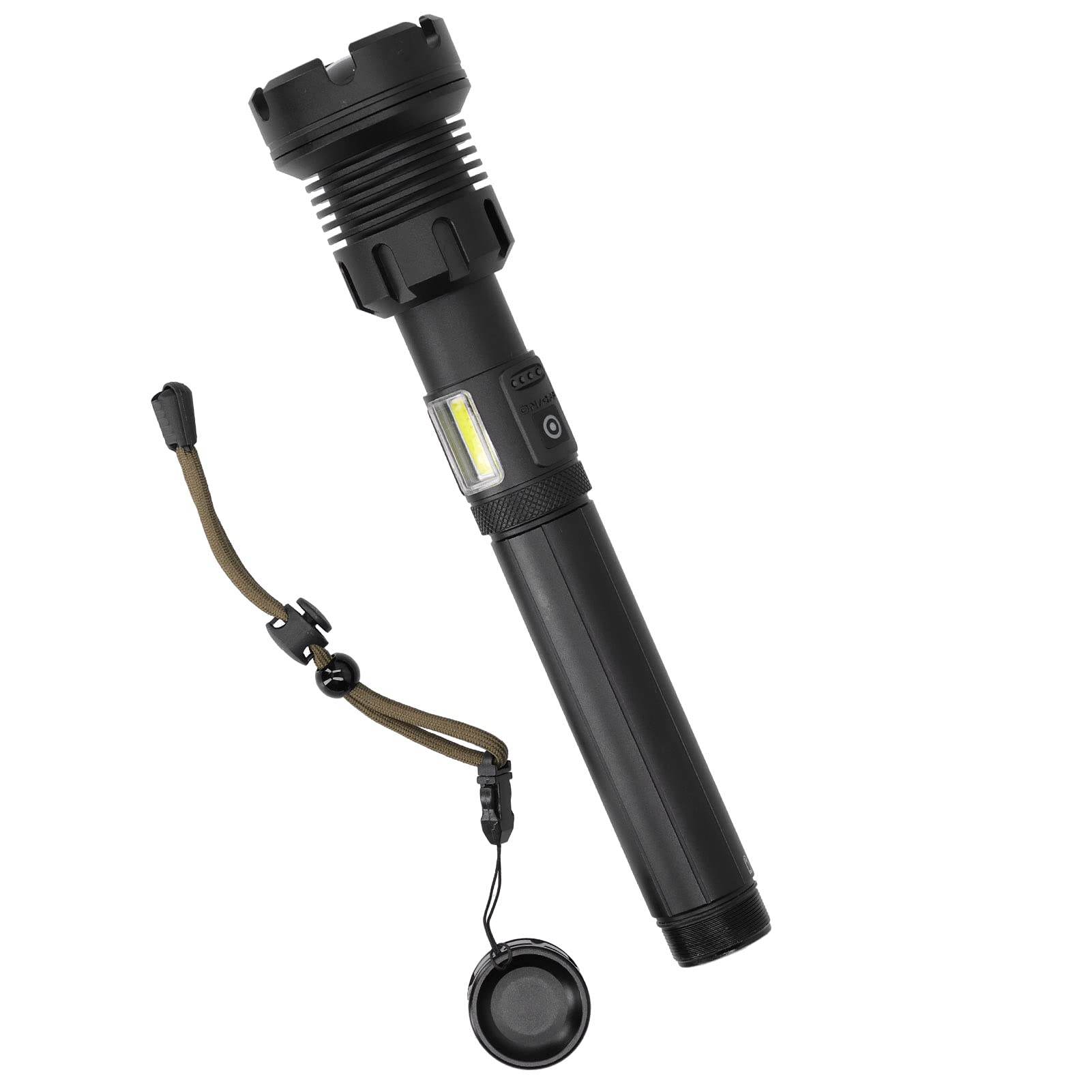Rechargeable Flashlights 2500LM, IPX4 Waterproof USB Handheld Torch with Multiple Functions - Perfect for Home Use, Camping, Hiking & Emergency Lighting