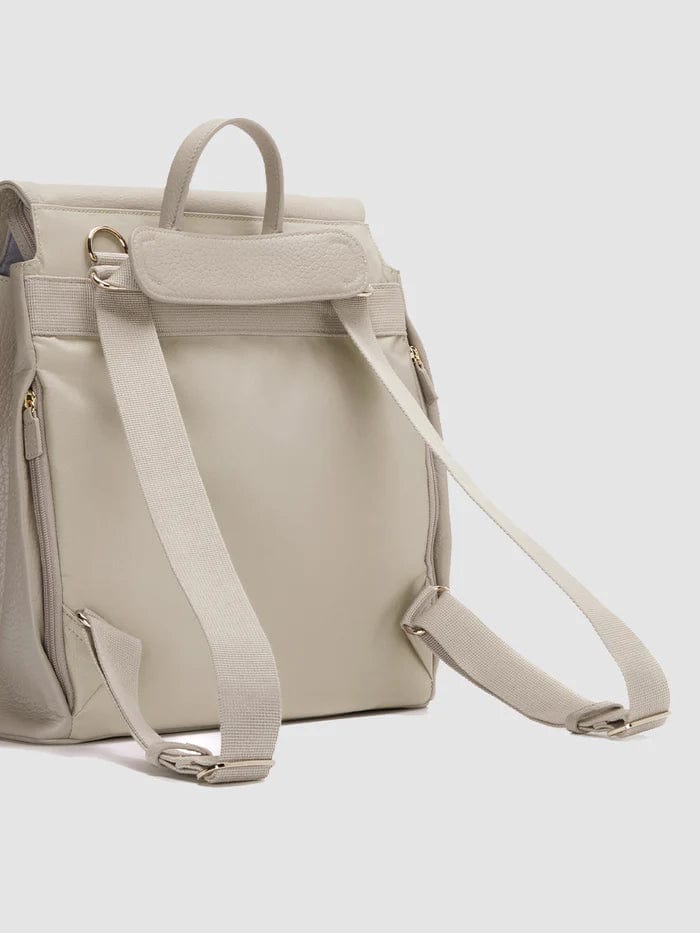 Storksak St James Genuine Leather Diaper Bag for Moms - Perfect for Baby Essentials, Travel & On-the-Go Parenting