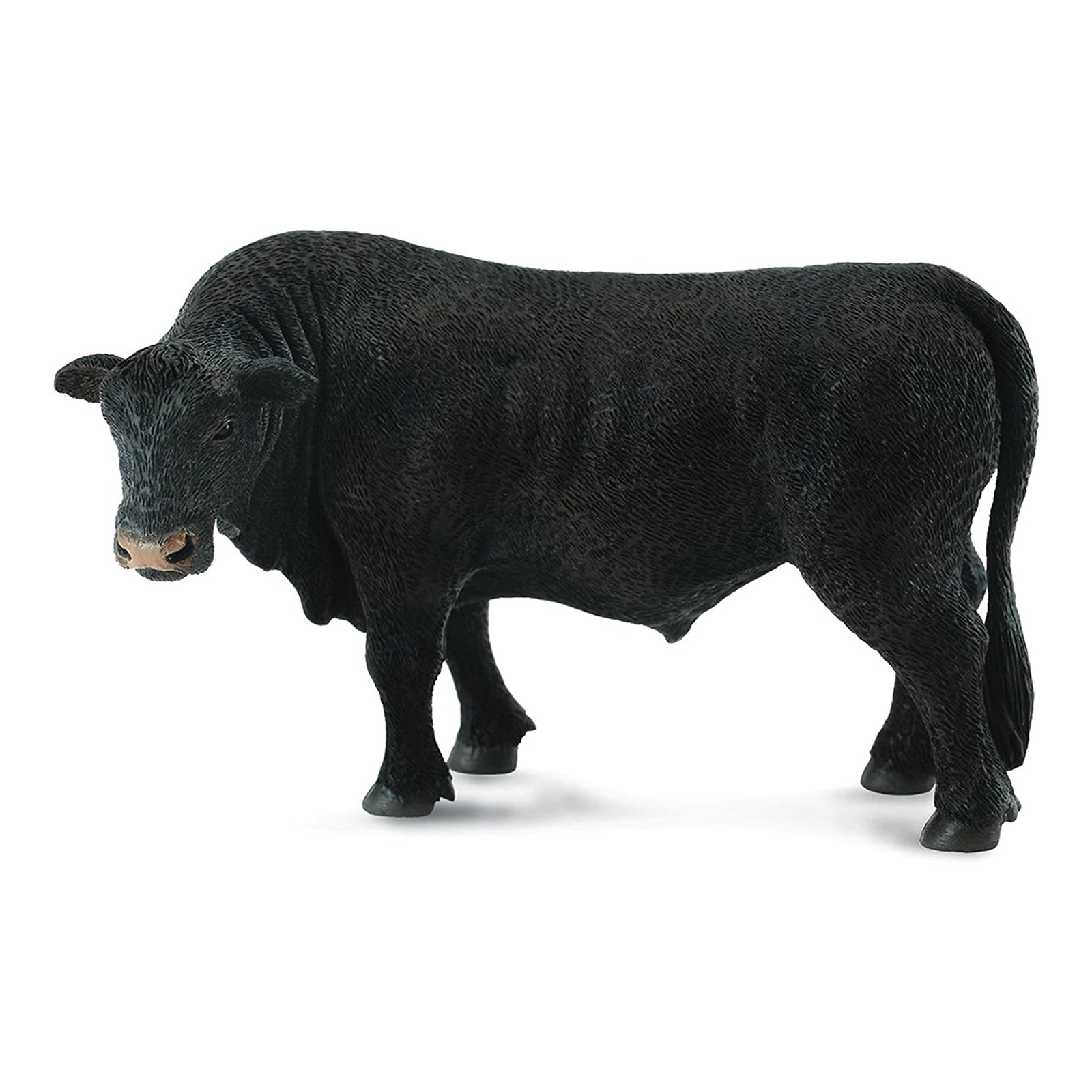 CollectA Black Angus Bull Animal Figure 88507 - Realistic Farm Animal Toy for Kids, Educational Playset, Farmhouse Decor & Gift Idea - Perfect for Farm-Themed Play, Classroom Learning & Collectible Displays