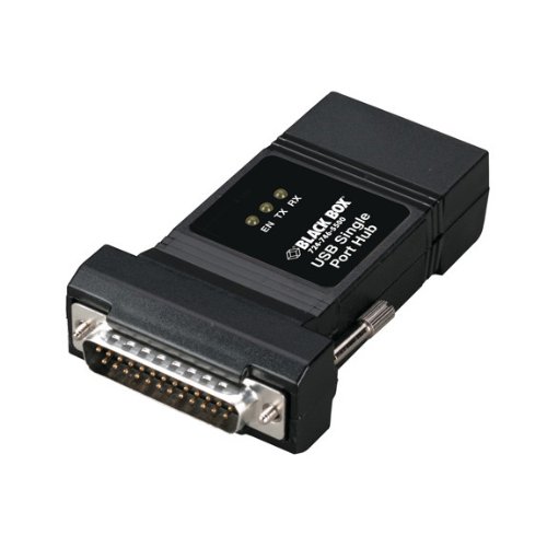 Black Box USB to RS422/485/530 Converter DB25 1-Port - Ideal for Industrial Automation and Data Communication