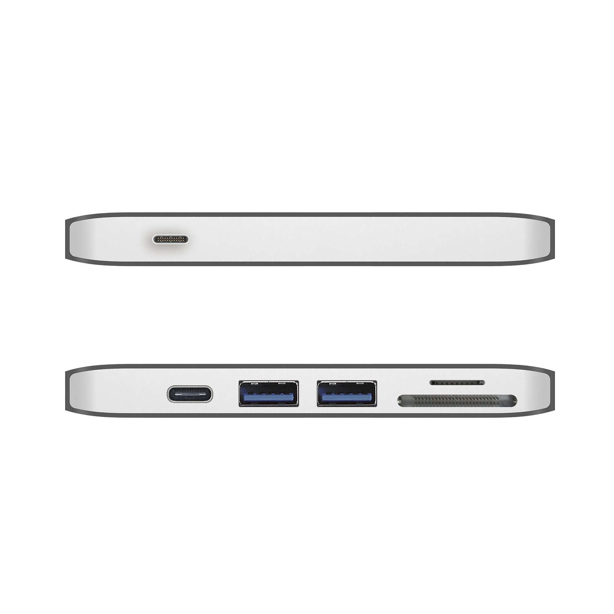 USB C UltraDrive MiniDock - 6-in-1 USB C Hub with 4K HDMI, USB 3.0, SD/TF Card Reader - Perfect for MacBook Pro/Air, Dell XPS, iPad Pro & More - Ideal for Home Office, Remote Work & Travel Accessories