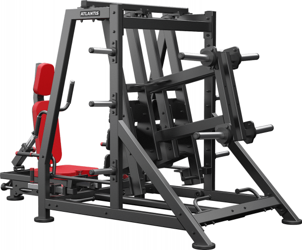 ATLANTIS Unilateral Leg Press Pro - Professional Single Leg Exercise Machine for Home & Gym - Perfect for Strength Training, Rehabilitation & Fitness Workouts