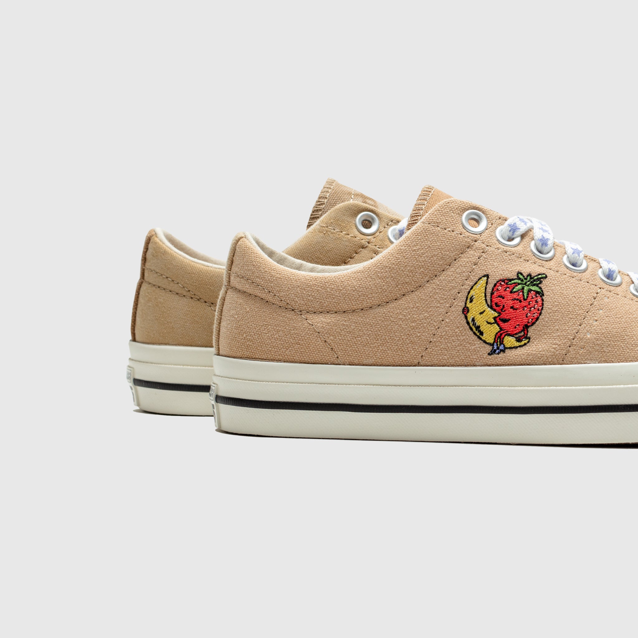 Upcycled One Star x Sky High Farm Sneakers - Eco-Friendly Fashion for Casual Wear & Outdoor Adventures