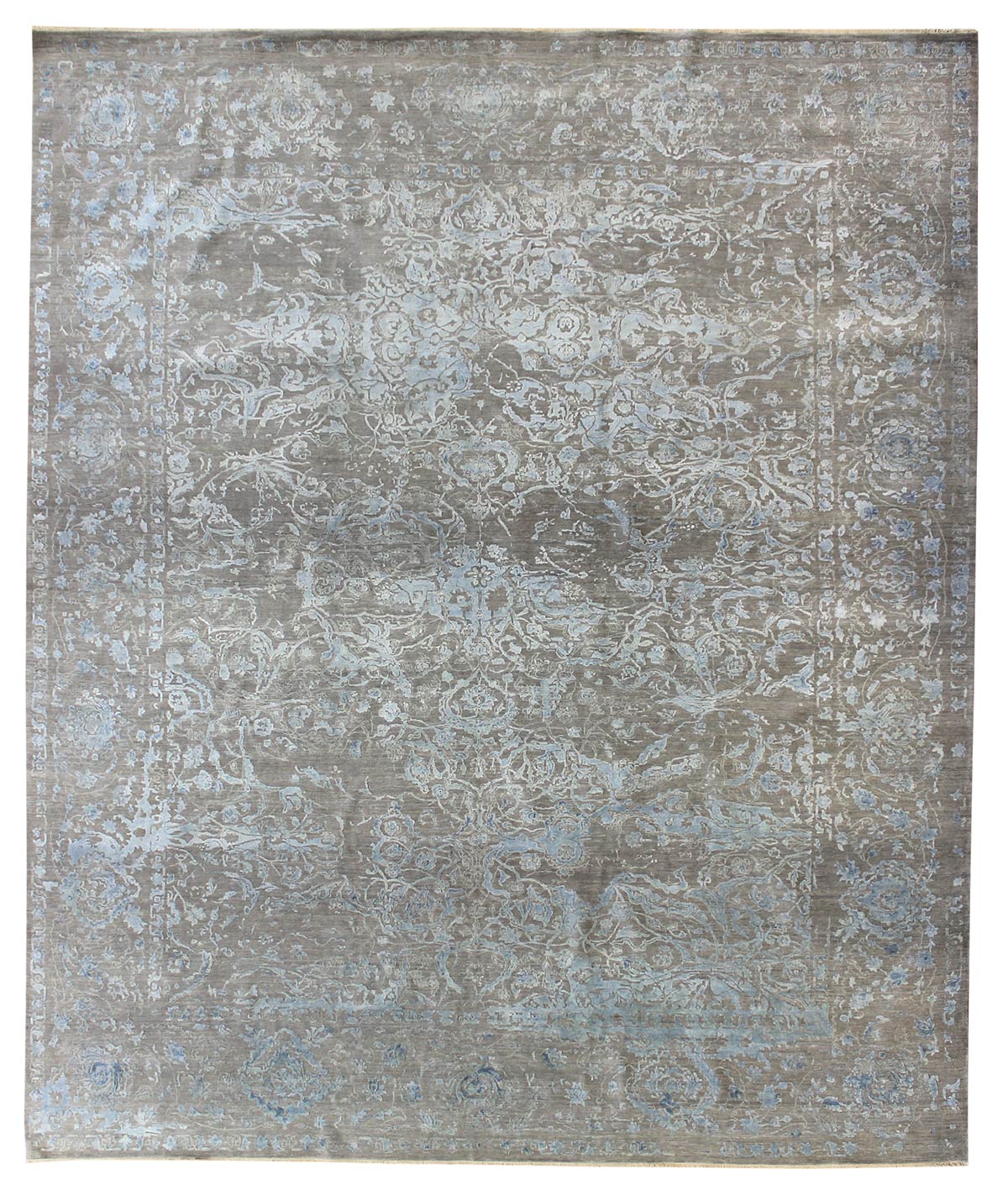 Arabesque Handwoven Transitional Area Rug J48586 - Perfect for Living Room, Bedroom & Home Decor