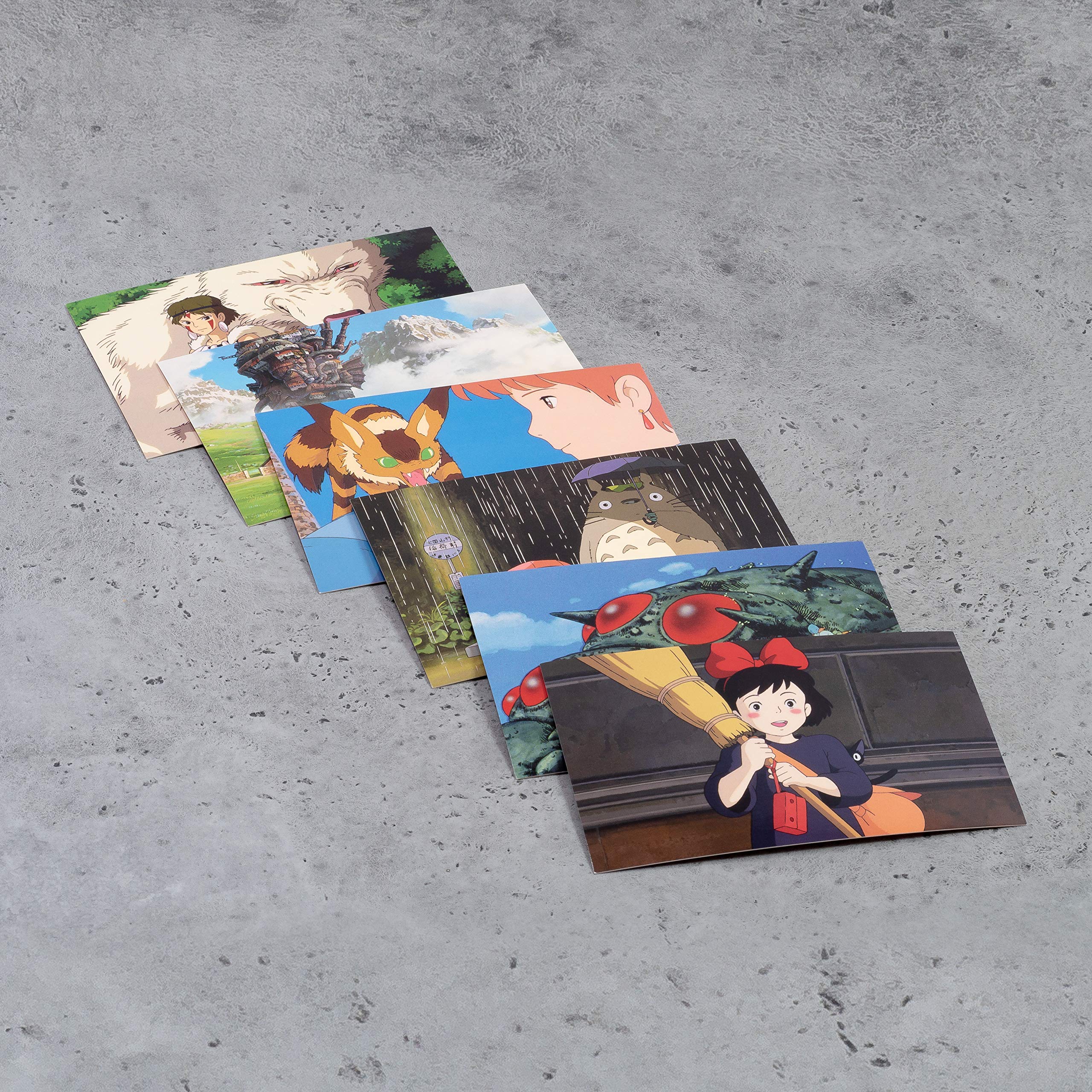 Studio Ghibli 100 Collectible Postcards Set - Final Frames from Feature Films (1984-2014) | Anime Art Collection for Fans, Gift for Movie Lovers, Home & Office Decor