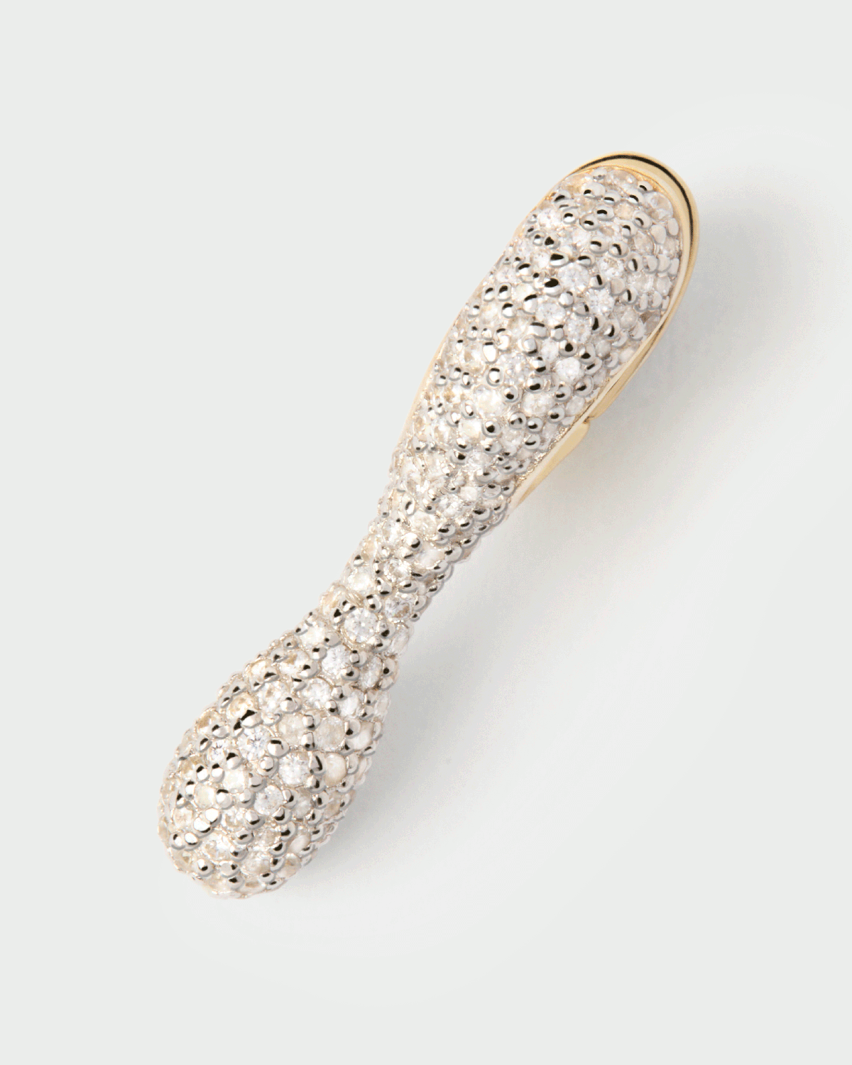 GRID2 Pavé Ray Hoops - Stylish Cubic Zirconia Earrings for Women | Perfect for Parties, Weddings & Everyday Wear