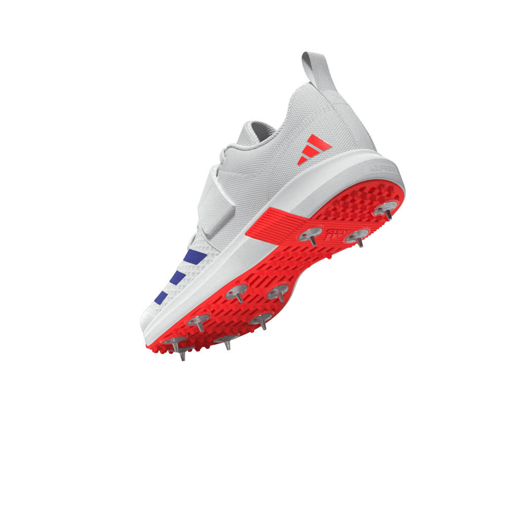 Adidas Adipower Vector Full Spikes Cricket Shoes 2024 - Lightweight Performance Cricket Footwear for Professional Players | Perfect for Matches, Training & Fast Bowling