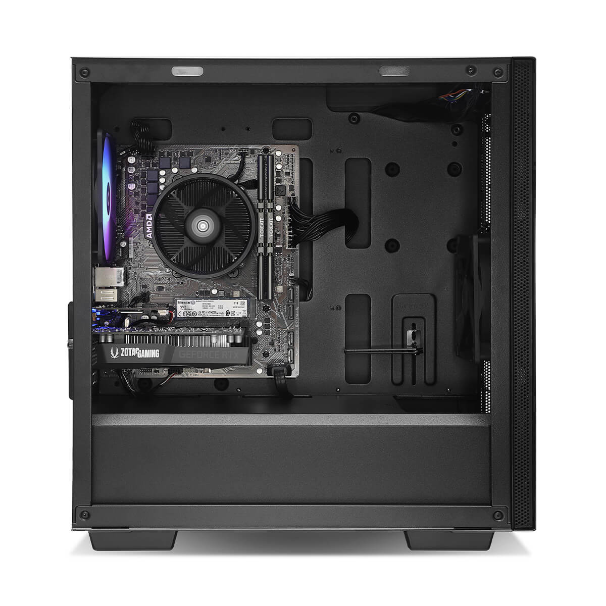 Blade RTX 3050 Ryzen 5 5500 Gaming Desktop Computer - High Performance PC for 1080p Gaming, Streaming & Content Creation