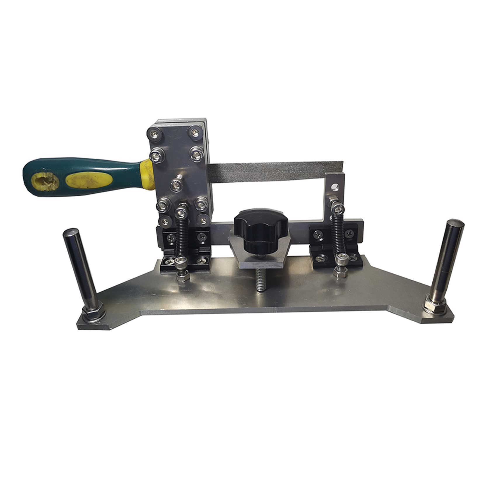iDili Belt Grinder Accessory - 4-Side Flip Cutter Sharpener Jig with Locator Clip for Knife & Tool Sharpening | Perfect for Metalworking, Woodworking & DIY Projects