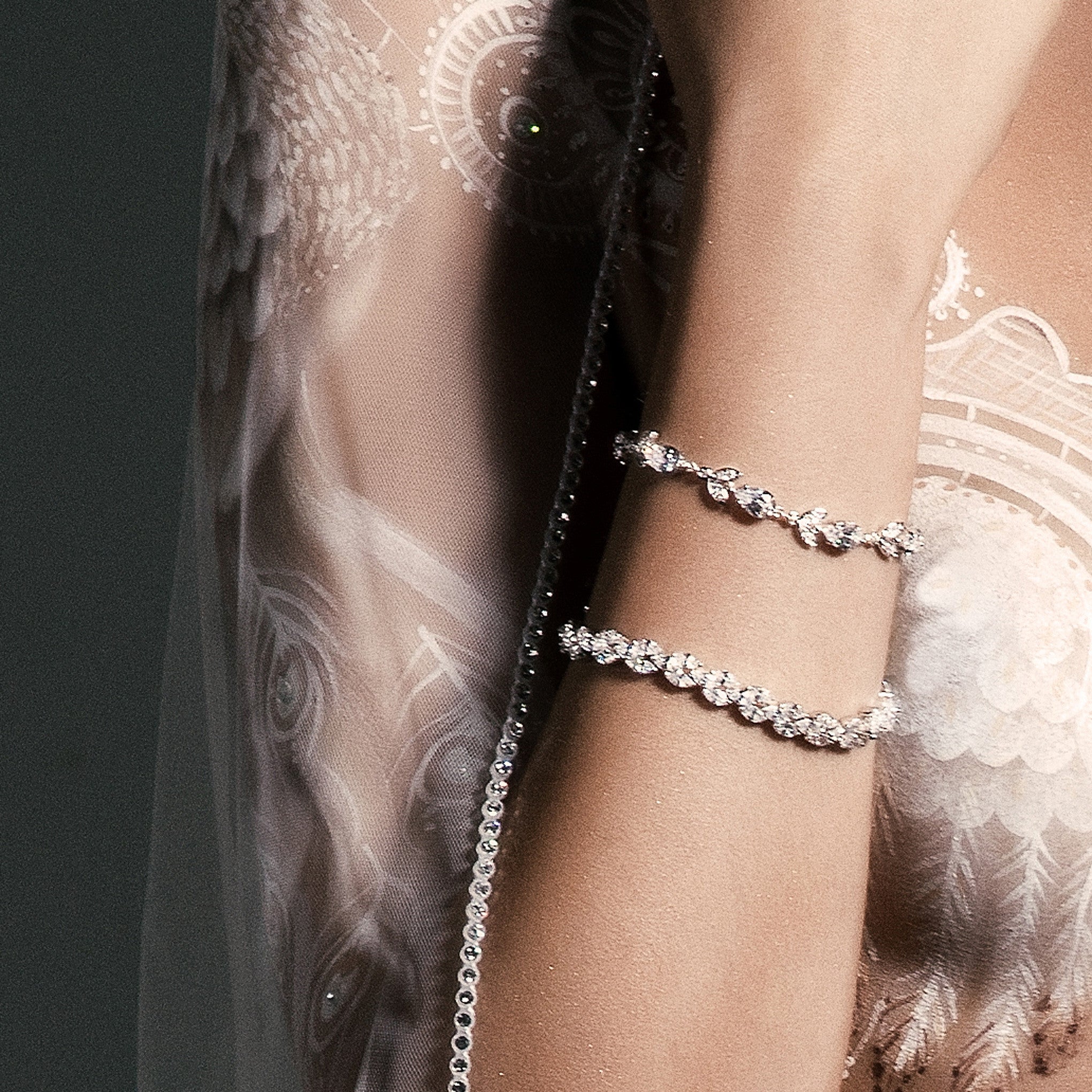 Elegant Stephanie Browne Bocheron Crystal Bridal Bracelet – Perfect for Weddings, Prom & Special Occasions