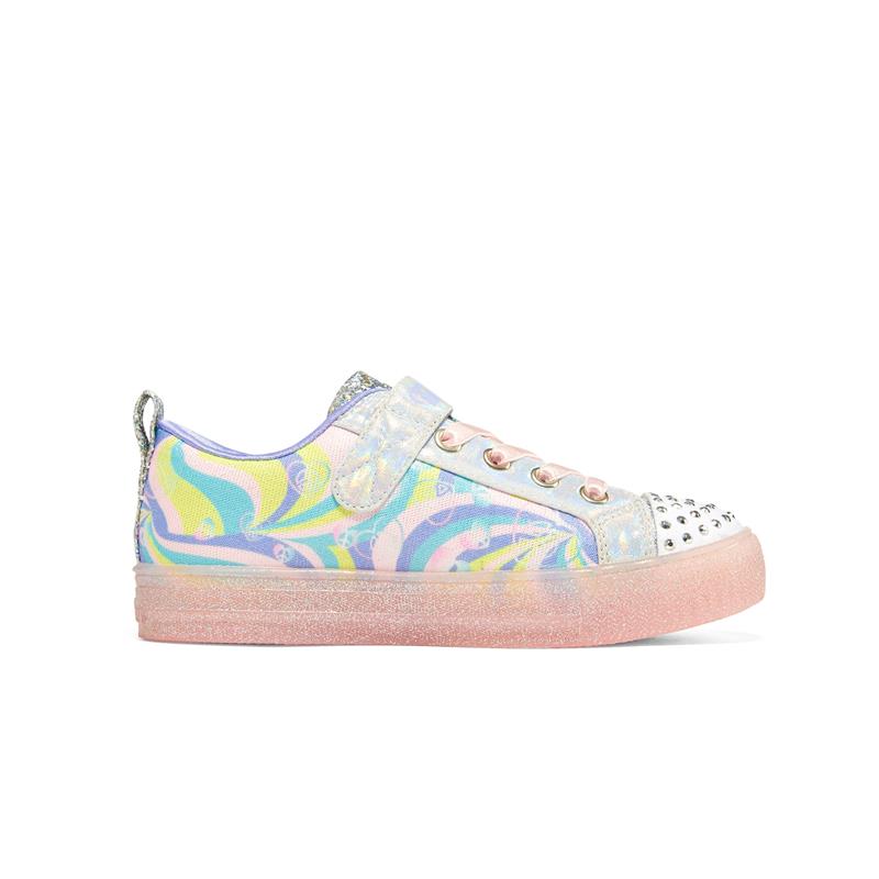 SHUFFLE BRIGHTS 314264L/LPMT - Colorful LED Light Up Shoes for Kids & Teens - Perfect for Dance Parties, Raves & Nighttime Fun