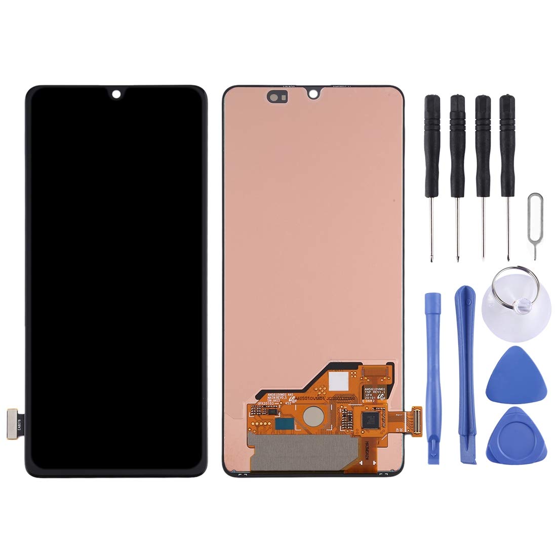 Original LCD Screen for Samsung Galaxy A41 with Digitizer Full Assembly - Replacement Display Touch Panel for Galaxy A41 - Perfect for Cracked, Broken or Damaged Screens