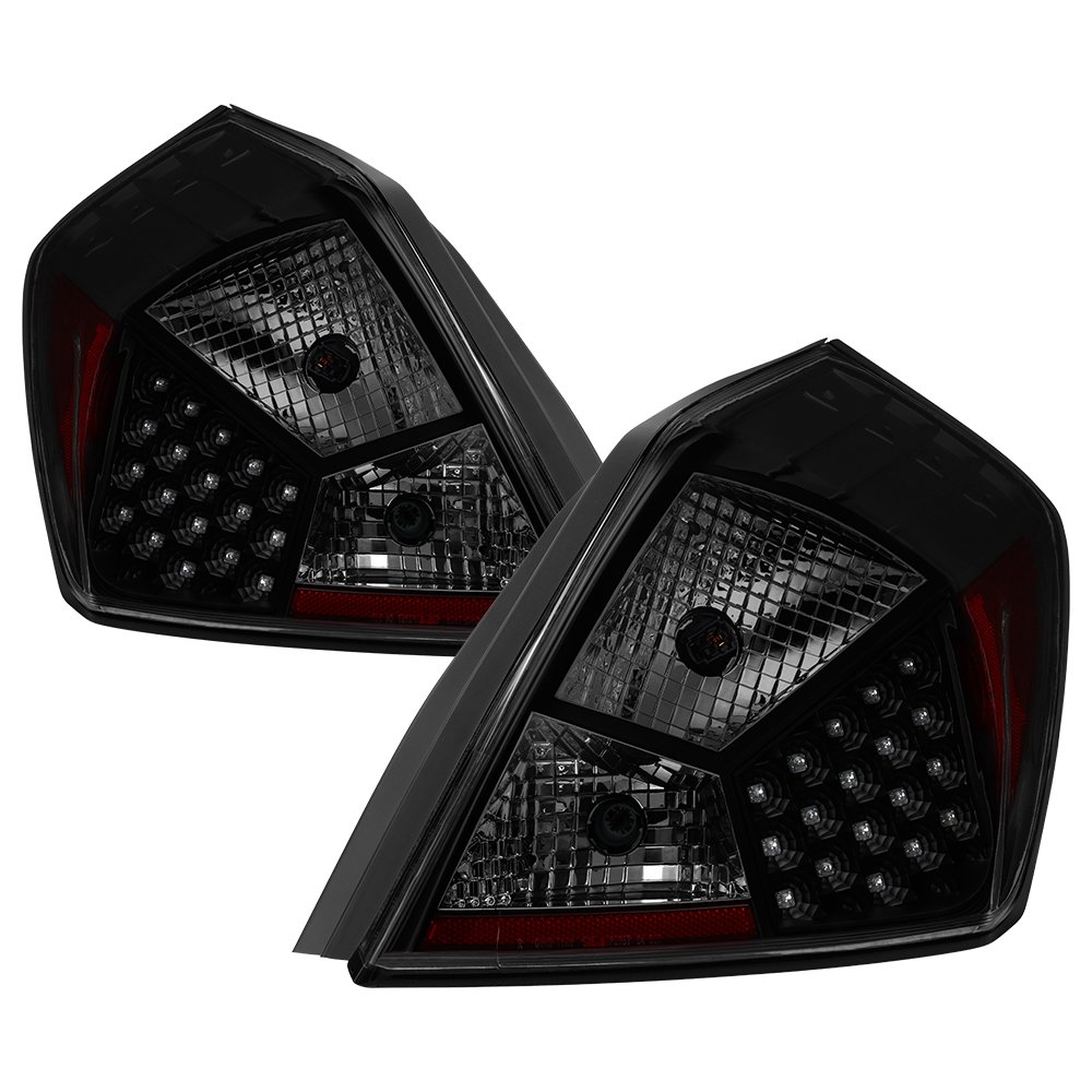 2007-2012 Nissan Altima 4DR Euro Style LED Tail Lights - Brake & Rear Lamps for Enhanced Night Visibility & Style Upgrade