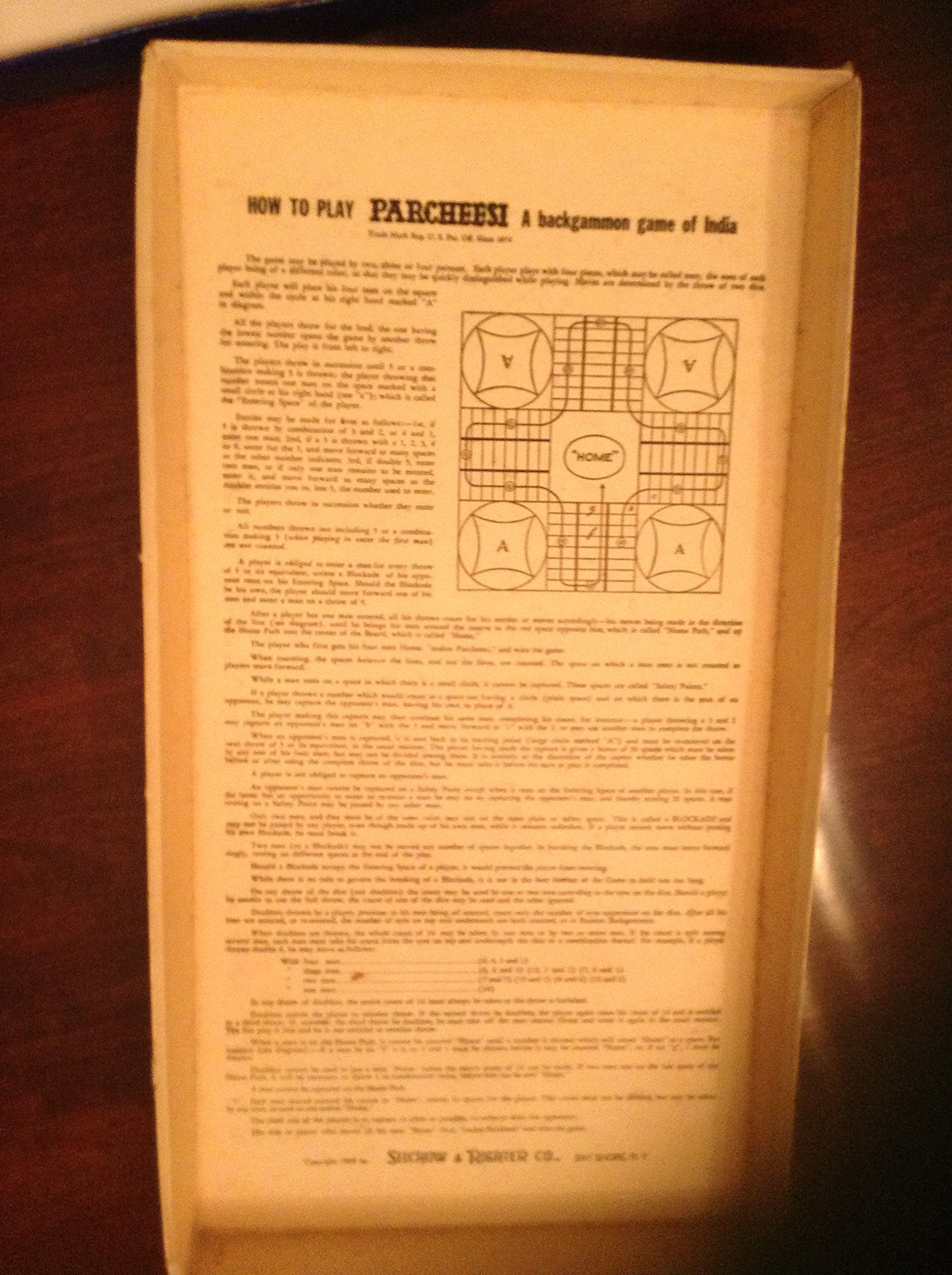 Vintage Parcheesi 1964 Gold Seal Edition Board Game - Classic Family Strategy Game for Game Nights & Collectors