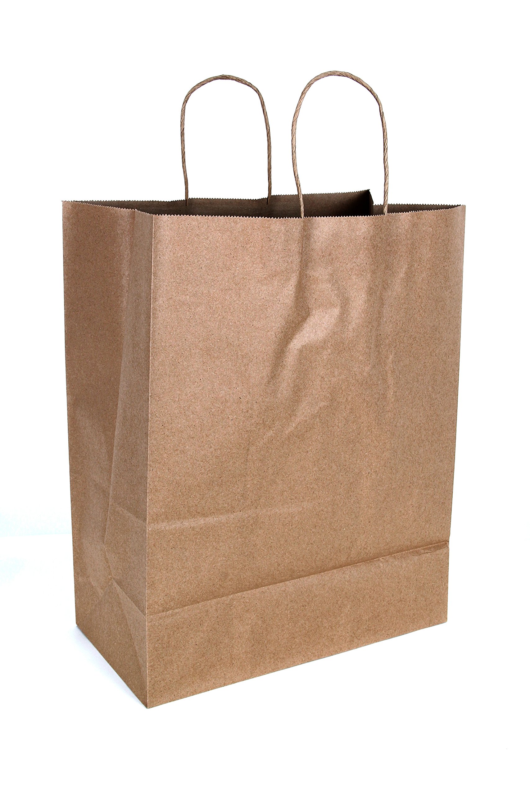 Eco-Friendly Brown Paper Bags 50 Pack - Compostable Lunch Bags for Food Storage, Picnics & Takeout | CucinaPrime Kraft Bags for Groceries, Bakery & Party Favors