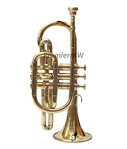 Professional Bb Cornet PCo-1 in Gold Finish - Perfect for Brass Band Performances, Jazz Ensembles & Solo Practice