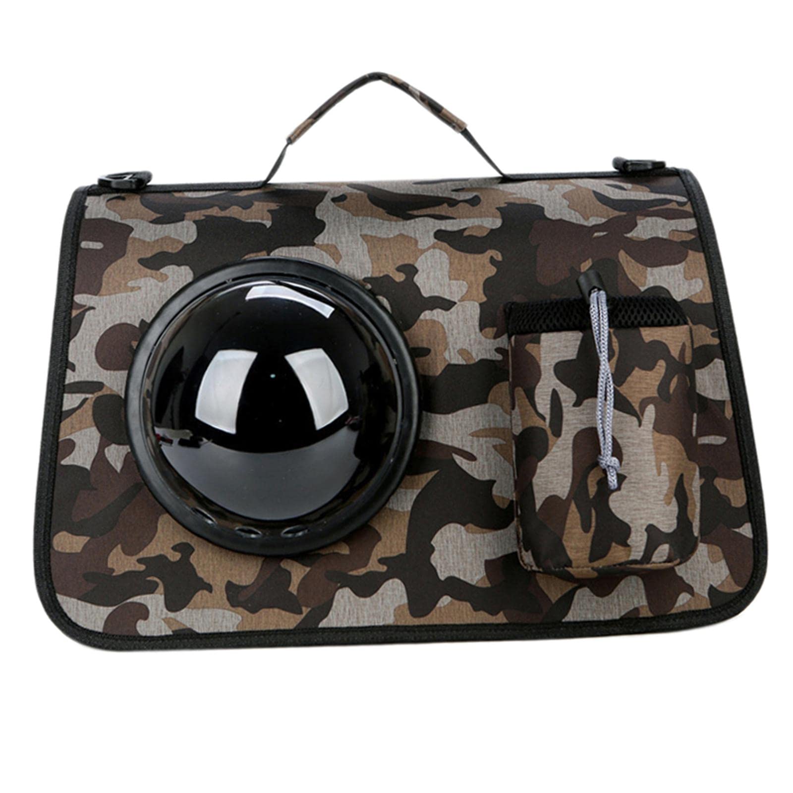 Enakshi 3D Camouflage Pet Carrier Bag for Dogs & Cats - Portable Travel Tote for Outdoor Cycling, Hiking & Adventures | Durable Pet Supplies & Accessories