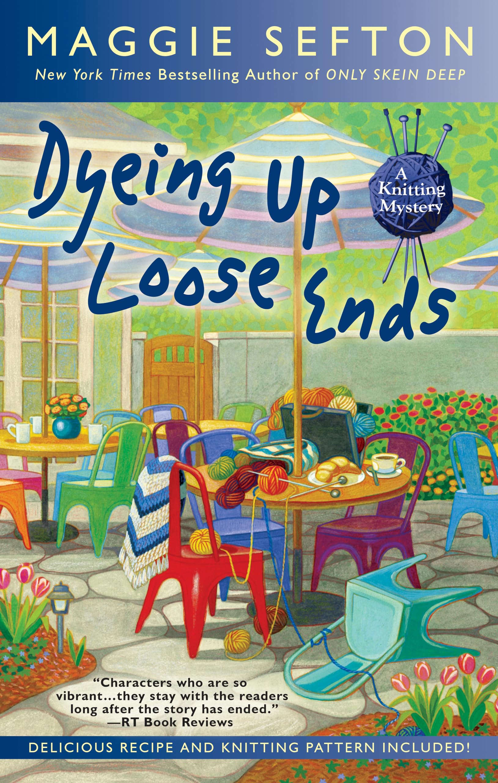 Dyeing Up Loose Ends: A Knitting Mystery Book - Cozy Knitting Crime Novel for Mystery Lovers | Perfect for Book Clubs, Knitting Enthusiasts & Relaxing Evenings