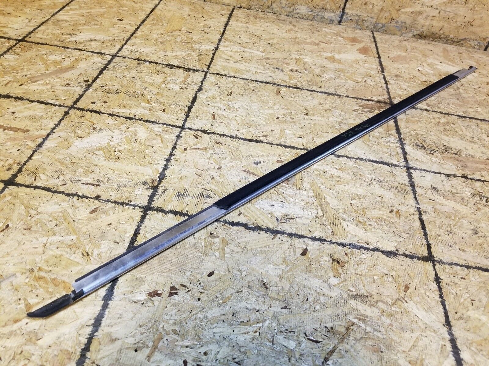 2004-2009 Jaguar XJ8 Front Left Driver Side Door Window Trim Molding - OEM Replacement Part - Perfect for Window Seal Repair & Car Restoration Projects
