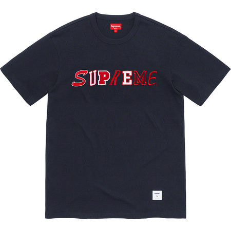 Supreme College Logo Navy Blue T-Shirt - Stylish Casual Wear for Men & Women | Perfect for Campus, Streetwear & Everyday Outfits