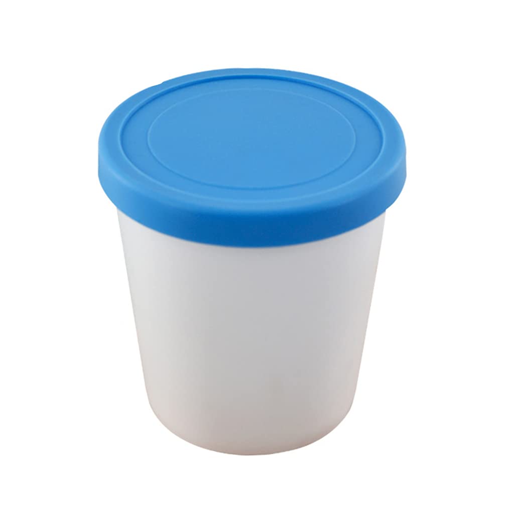 Reusable 34oz (1000ml) Ice Cream Containers with Silicone Lids - Airtight Freezer Storage for Homemade Ice Cream, Sorbet, Frozen Yogurt & Meal Prep - Perfect for Kitchen Organization & Bulk Food Storage