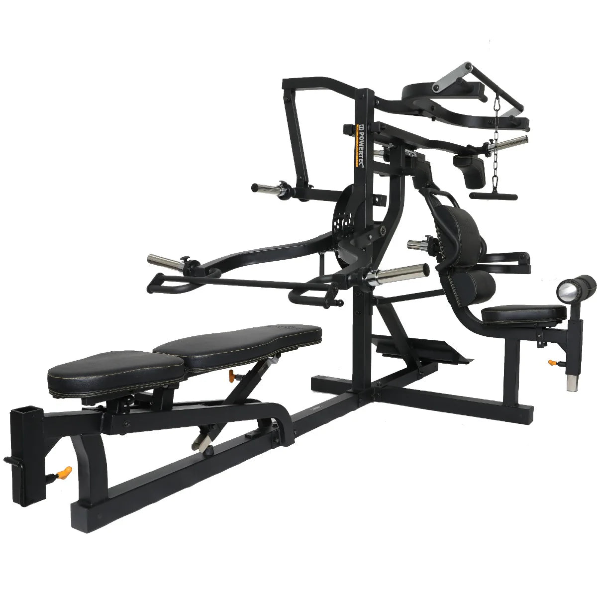 Powertec Workbench Multi System WB-MS20 - Heavy Duty Garage Workbench for Woodworking & DIY Projects - Perfect for Home Workshops & Professional Garages