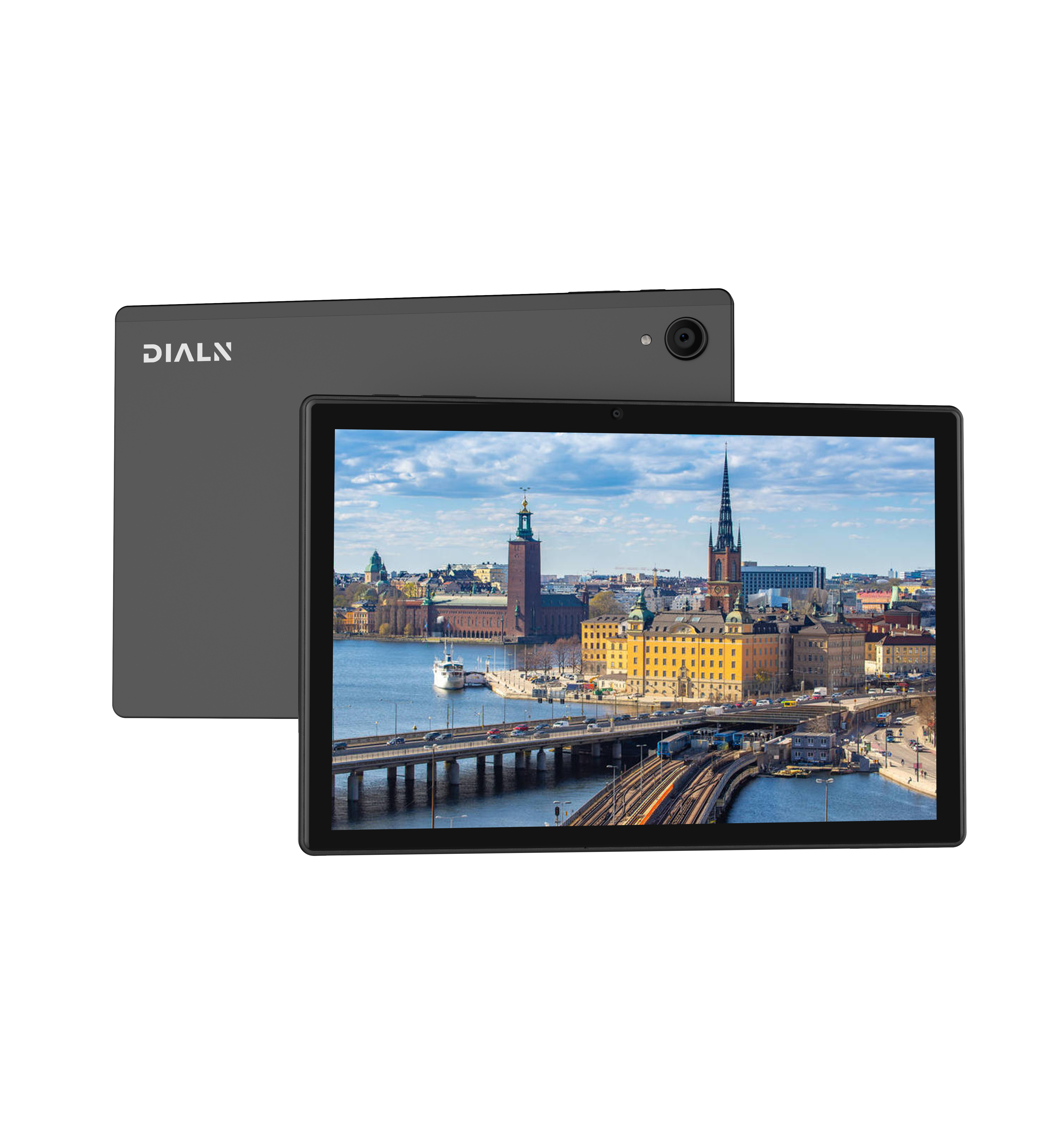 DIALN S10 4G LTE Android Tablet - 10.1 Inch HD Display, 64GB Storage, Dual SIM, GPS - Perfect for Work, Travel & Entertainment