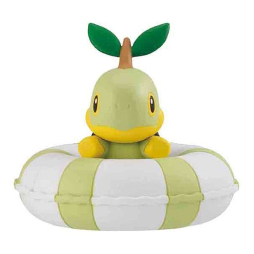 Pokemon Puka Puka Floating Ring Vol. 03 - Bandai 2 Inch Mini Figure Toy for Collectors, Kids Gift, Bath Time Fun & Pool Party Games