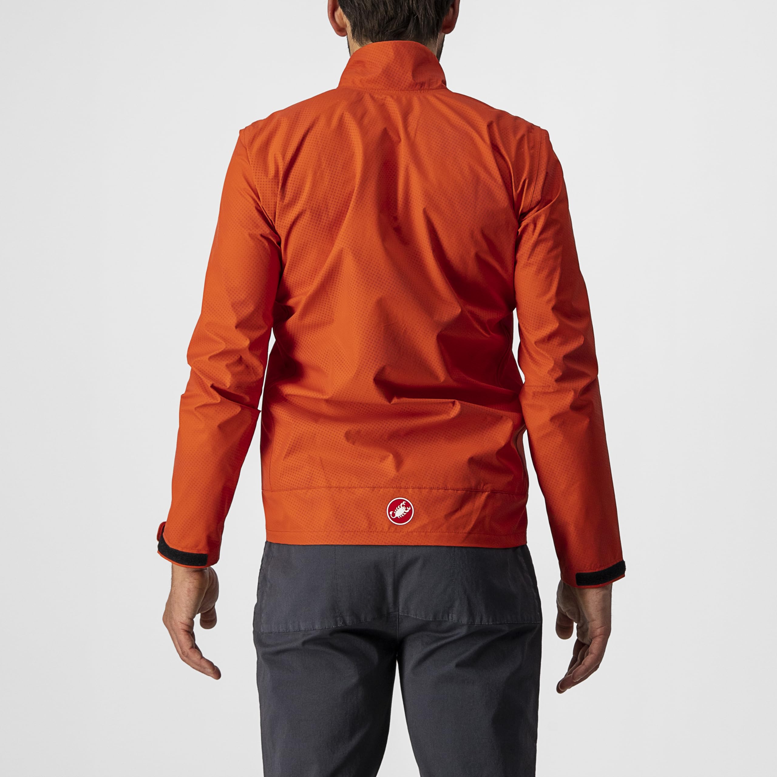 CASTELLI Men’s Commuter Reflex Jacket - Waterproof & Windproof Cycling Jacket with High Reflectivity for Safety | Perfect for Urban Commuting, Bike Rides & Outdoor Activities