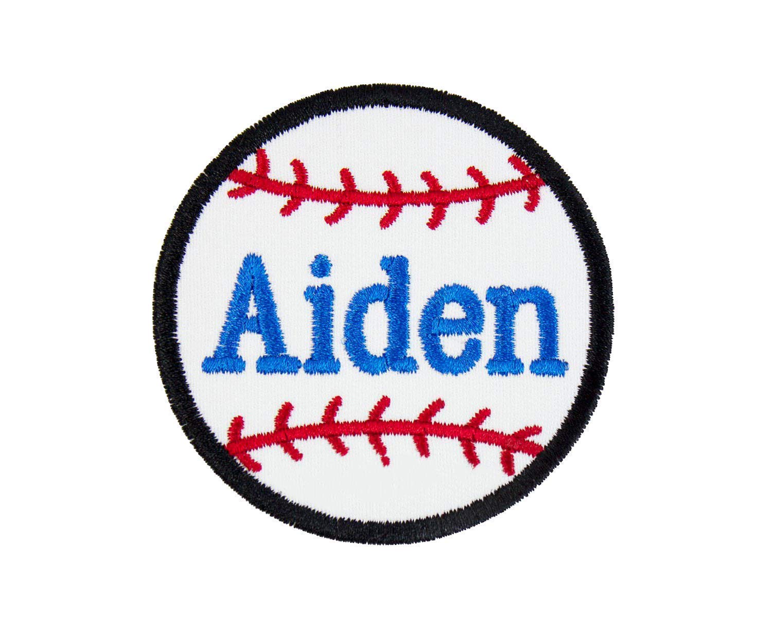 Custom Baseball Applique Patch - Sew On or Iron On for Jerseys, Hats & Bags | Personalized Name & Number Embroidery for Sports Fans & Teams