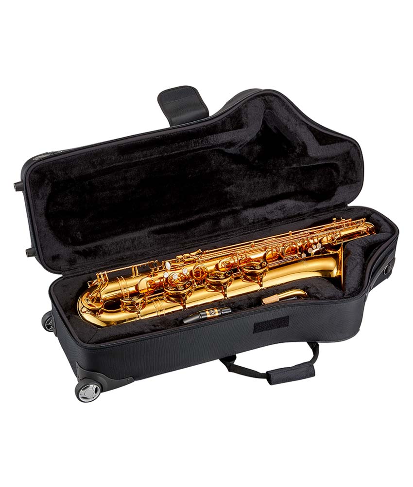 Antigua Winds ProOne BS6200 Eb Professional Baritone Saxophone - Amber Finish | Premium Brass Instrument for Jazz, Concert & Studio Performance