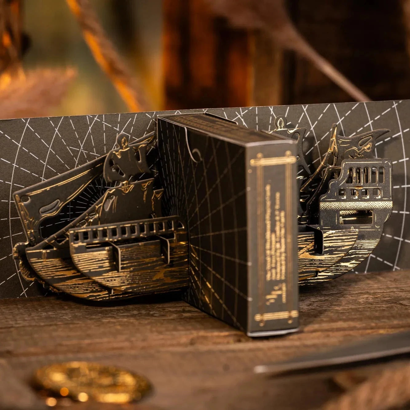 Blackbeard Special Obsidian Edition - Premium Pirate Collectible for Display & Gifts | Perfect for Home Decor, Themed Parties & Pirate Enthusiasts