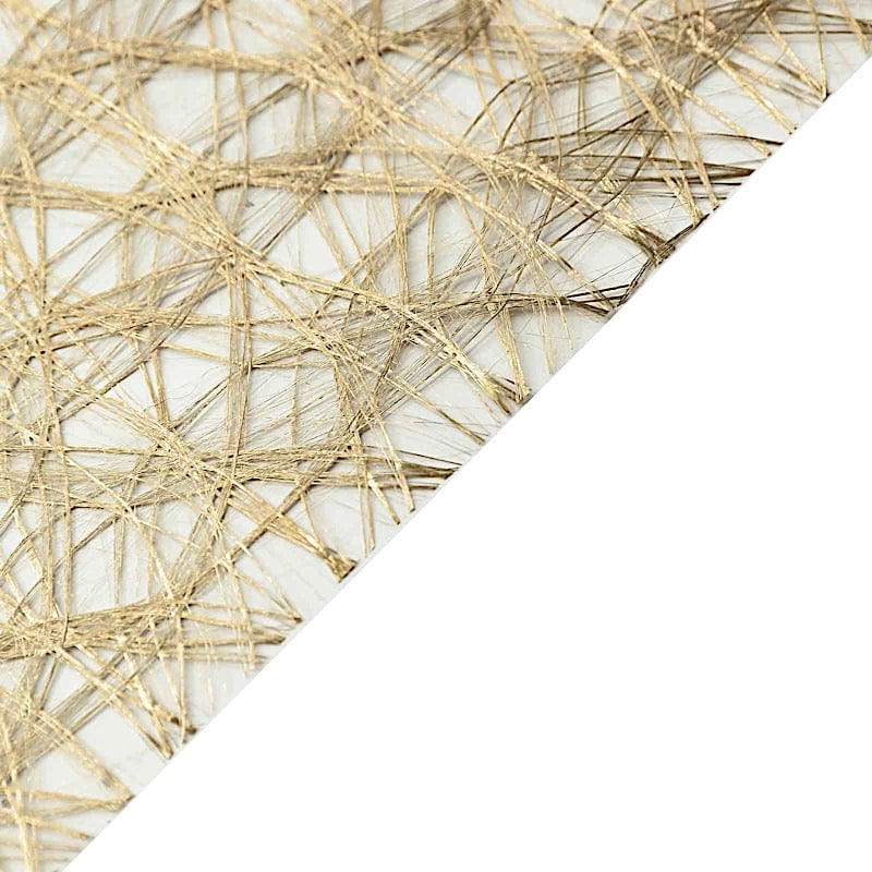 12-Pack 108-Inch Metallic Non-Woven Polyester Table Runners - Elegant Dining Decor for Weddings, Parties & Holiday Tablescapes